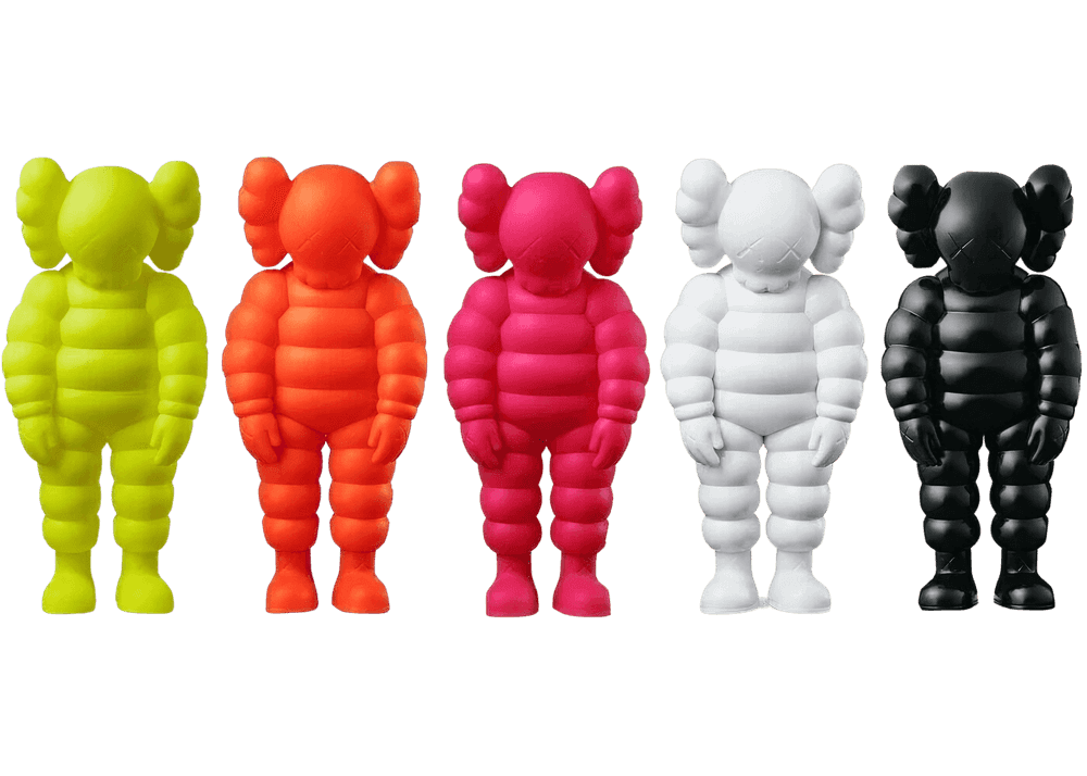 Kaws, ‘What Party Figure (full set of 5)’, 2020, Sculpture, Painted cast vinyl, Kawsone, 