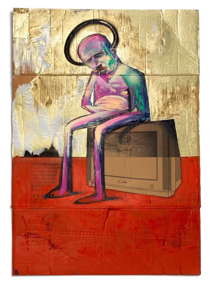 Adam Neate, ‘Nothing On TV’, 25-04-2007, Print, Pigment print on Hahnemuhle German Etching 310gm, Elms Lesters, Numbered
