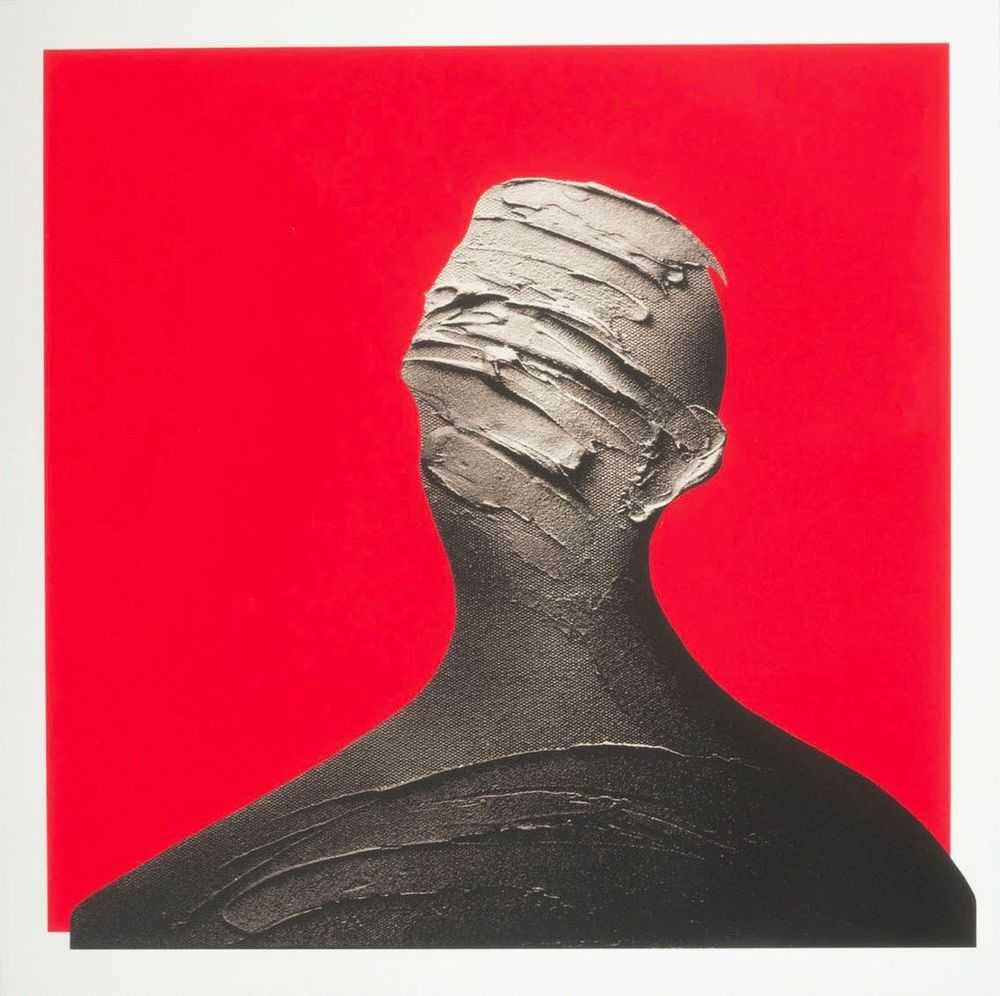 Adam Neate, ‘Portrait (2020) (Red)’, 08-10-2020, Print, 7 colour screen print on Somerset Tub Satin 410gsm with deckled edges, Fluorescent Smogg, Numbered