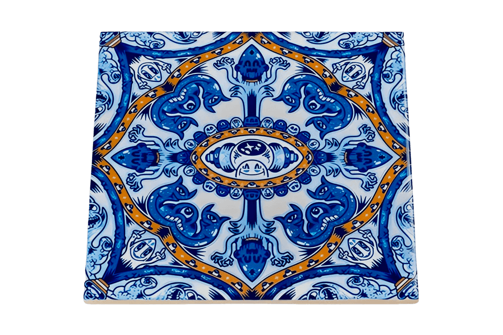 Add Fuel, ‘AZ122 Joy’, 02-09-2015, Sculpture, Gel ink on ceramic, Self Released, Numbered