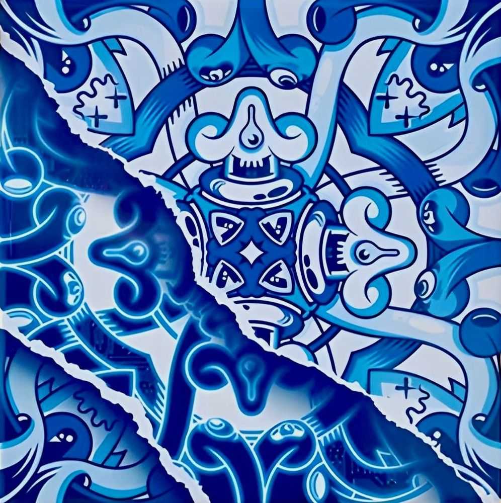 Add Fuel, ‘AZ424 (Possibilities)’, 21-02-2023, Sculpture, Gel ink on ceramic, Self Released, Numbered
