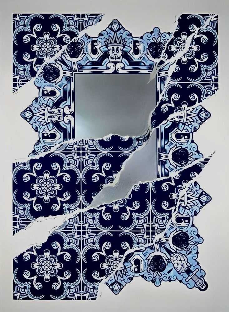 Add Fuel, ‘Broken Mirror On The Wall’, 23-03-2017, Print, Screen Print, 1xRUN, 