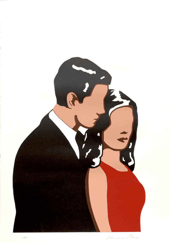 Adriana Oliver, ‘Only You’, 2019, Print, 4 colour screenprint on Somerset satin rag paper, Moosey Art, Numbered
