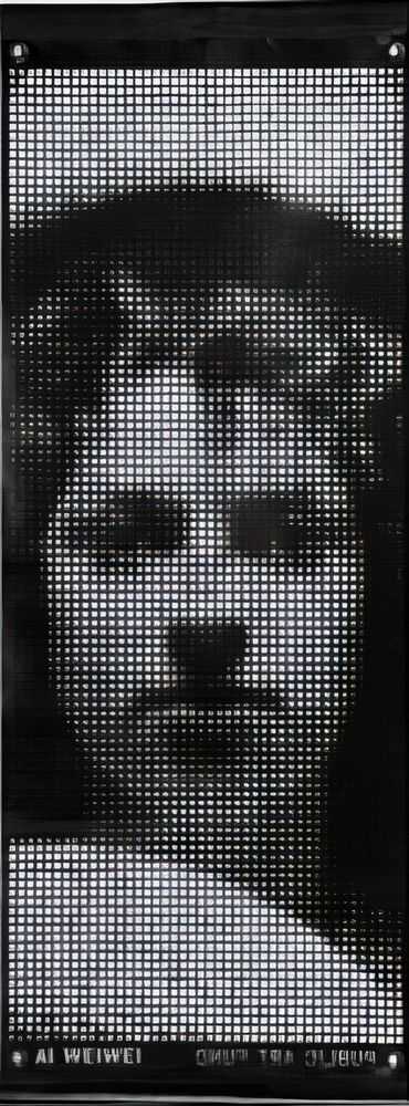 Ai Weiwei, ‘Banner 13’, 20-06-2018, Print, CNC cut vinyl, Public Art Fund, 