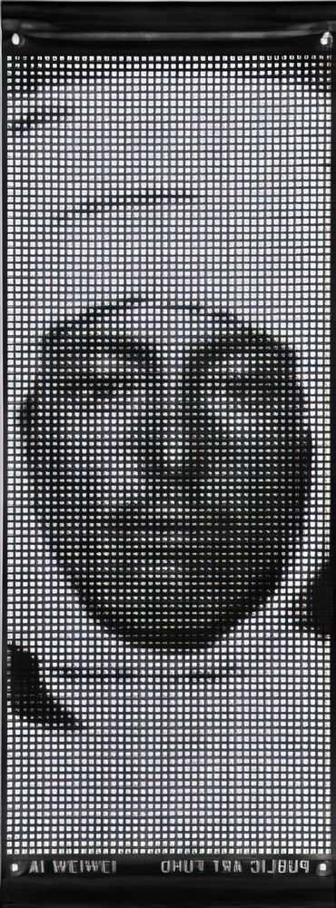 Ai Weiwei, ‘Banner 2’, 20-06-2018, Print, CNC cut vinyl, Public Art Fund, 
