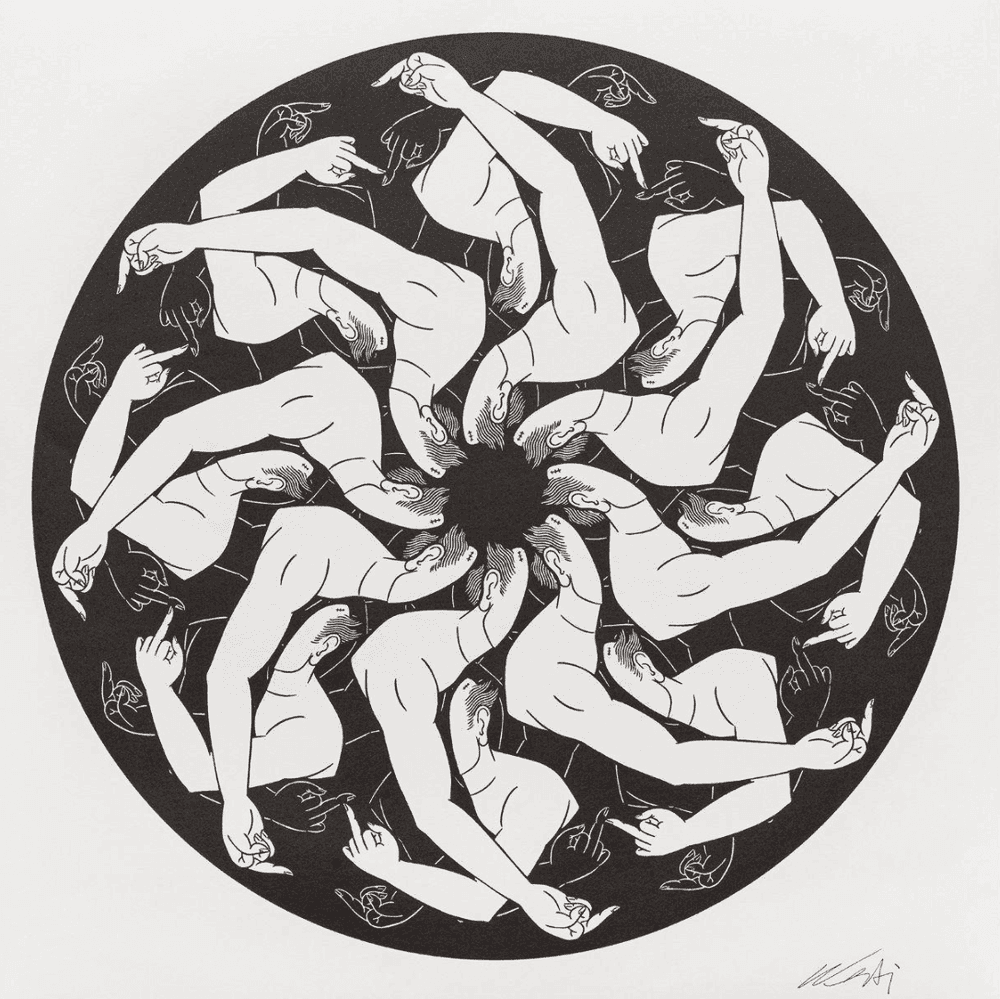 Ai Weiwei, ‘Circle in Black’, 2024, Print, Single colour woodblock print on 225gsm Liber Charta White Smooth paper, Avant Arte, Numbered