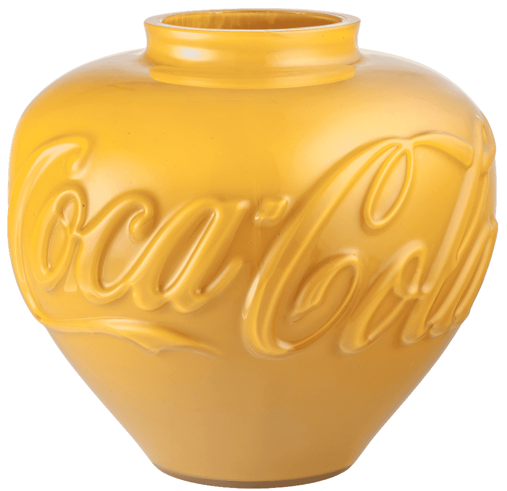 Ai Weiwei, ‘Coca-Cola Vase (Yellow)’, 2024, Sculpture, Murano Glass, Weng Contemporary, Numbered