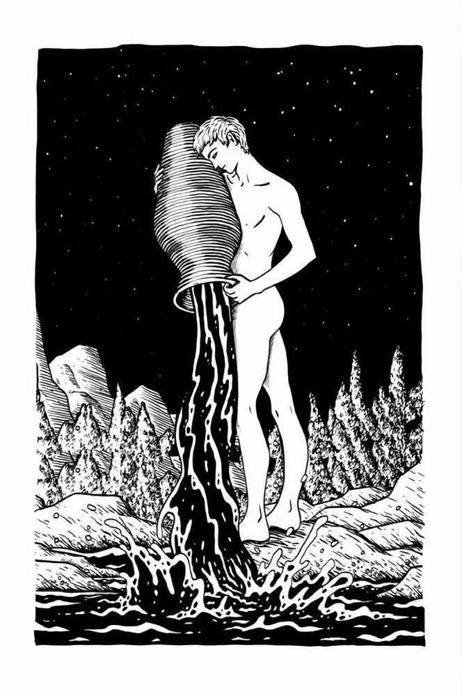 Alejandro Cardenas, ‘Aquarius’, 2018, Print, Archival offset prints on heavy weight matte paper, Ethereal Culture, Numbered