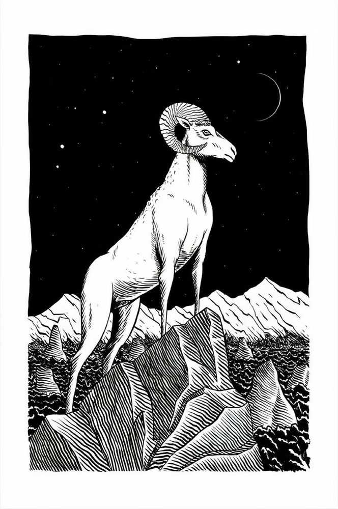 Alejandro Cardenas, ‘Aries’, 2018, Print, Archival offset prints on heavy weight matte paper, Ethereal Culture, Numbered