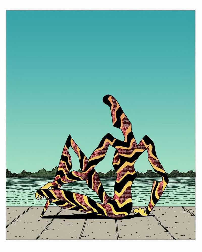 Alejandro Cardenas, ‘View of Virginia Key’, 2021, Print, 6 colour screenprint, Printed Matter, Numbered, Dated