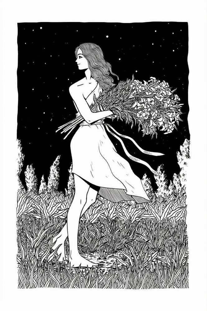 Alejandro Cardenas, ‘Virgo’, 2018, Print, Archival offset prints on heavy weight matte paper, Ethereal Culture, Numbered