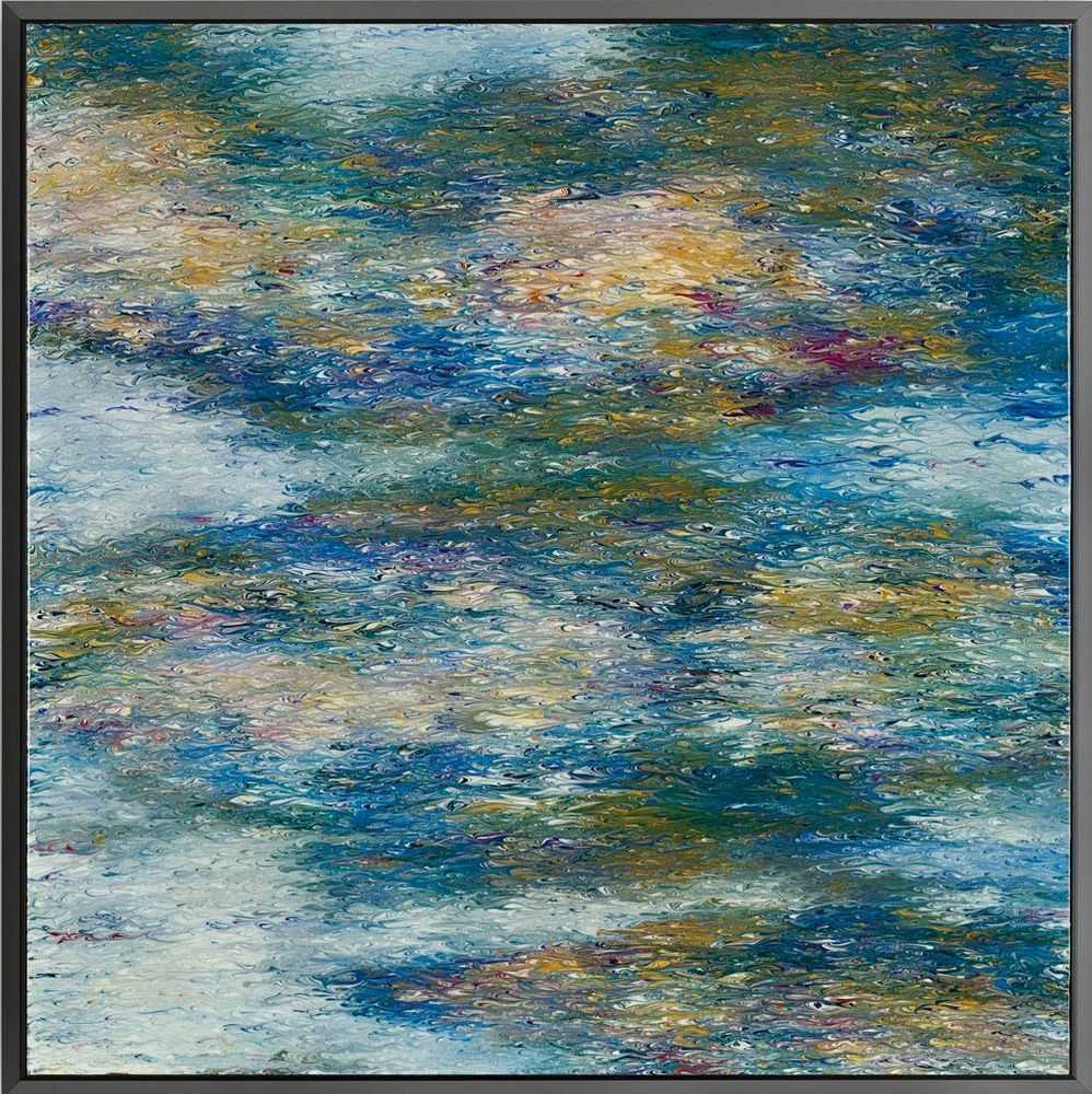 Alex Echo, ‘Winter Clouds Reflections’, 2012, Print, Giclee On Canvas, Castle Fine Art, Numbered