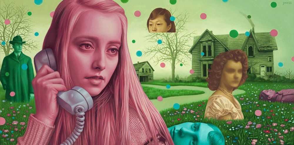 Alex Gross, ‘The Bends’, 01-05-2012, Print, Giclée on Hahnemühle rag paper, Jonathan LeVine Gallery, Numbered