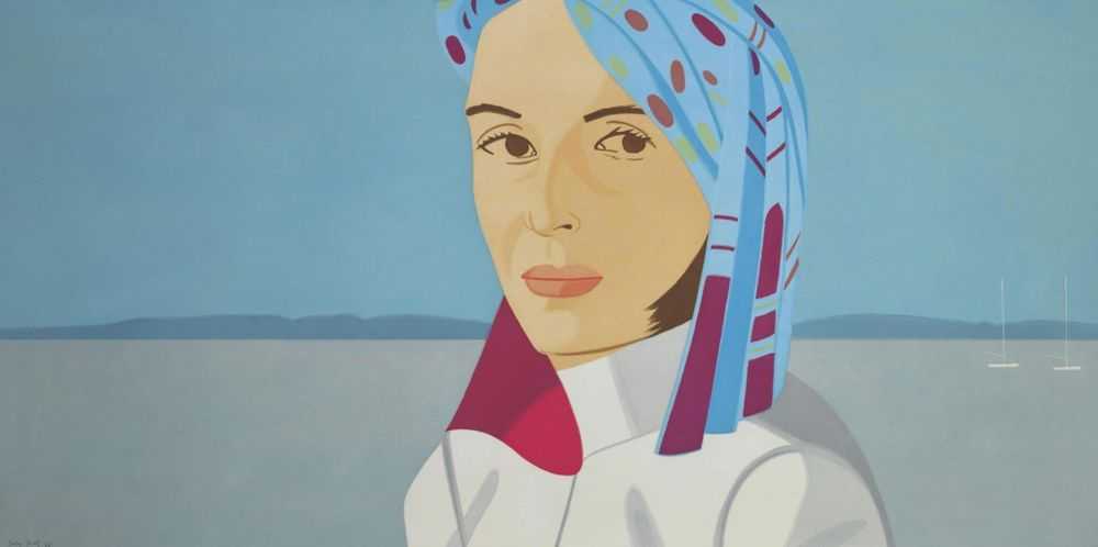 Alex Katz, ‘Ada in Blue Hat’, 2004, Print, Etching and aquatint in colors on paper, null, Numbered, Dated