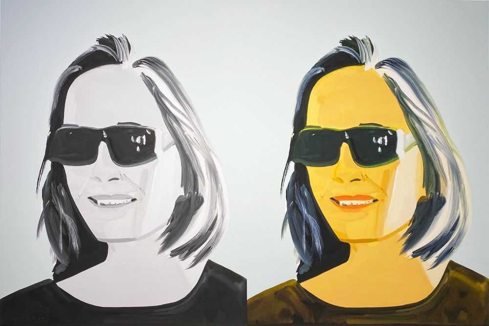 Alex Katz, ‘Ada x 2’, 2020, Print, Archival pigment ink on Innova Etching Cotton Rag 315 gsm fine art paper, null, Numbered