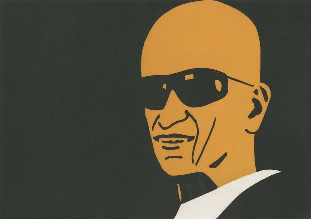 Alex Katz, ‘Alex’, 2014, Print, Photoengraving with aquatint on Sommerset White 300gsm paper, Kunstalle Zurich, Numbered