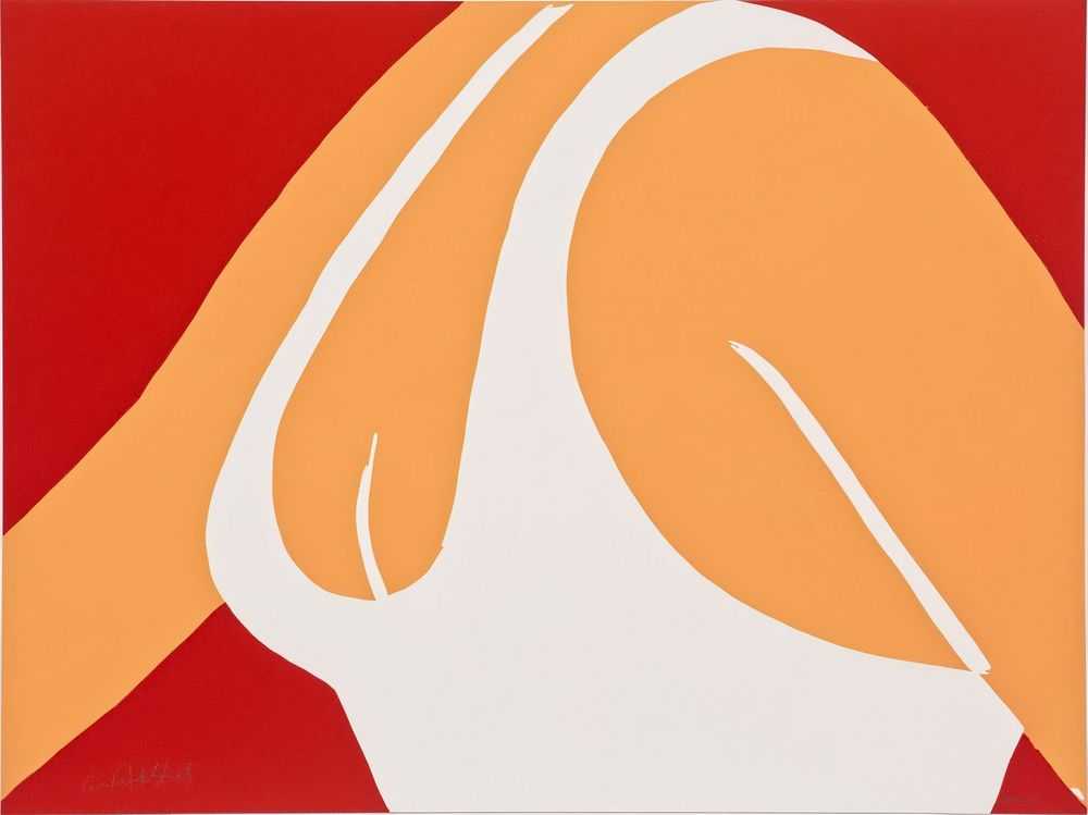 Alex Katz, ‘Coca Cola Girl 11’, 2021, Print, Woodcut in three colours on Somerset White, Satin, 300gsm, Lococo Fine Art, Numbered