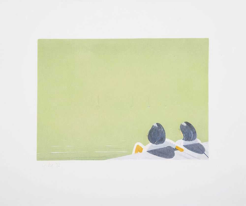 Alex Katz, ‘Harbor’, 2006, Print, Aquatint on Cartiere Magnani Corona 400gsm paper, Giancarlo Sardella, Numbered