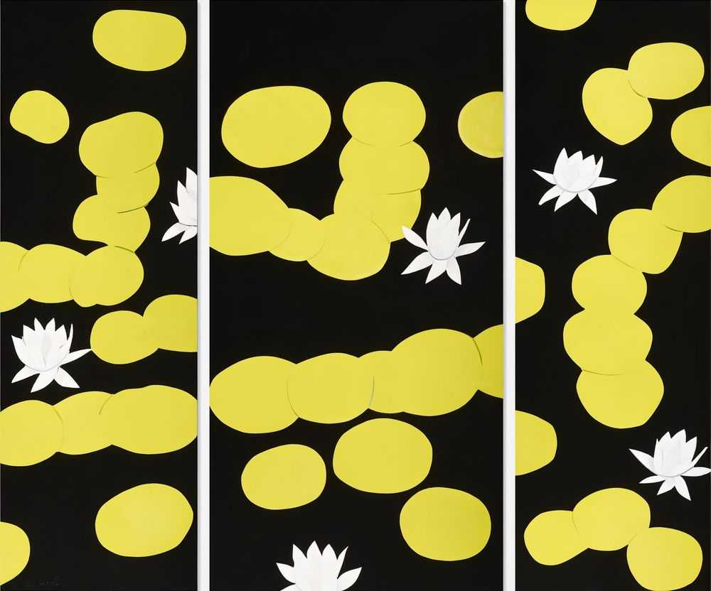 Alex Katz, ‘Homage To Monet (Triptych)’, 02-05-2019, Print, Archival pigment inks on Innova Etching Cotton Rag 315gsm fine art paper, Lococo Fine Art, Numbered
