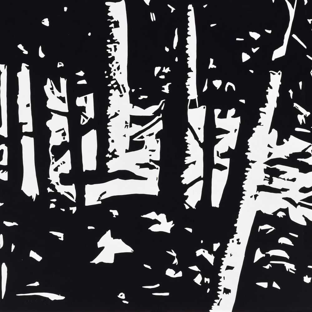 Alex Katz, ‘Maine Woods II’, 01-10-2015, Print, Woodcut, Lococo Fine Art, Numbered