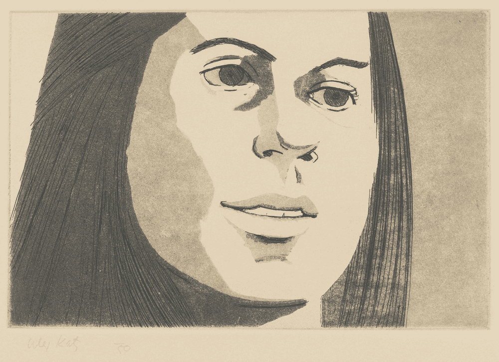 Alex Katz, ‘Nancy’, 1972, Print, Etching with aquatint on Arches paper, null, 