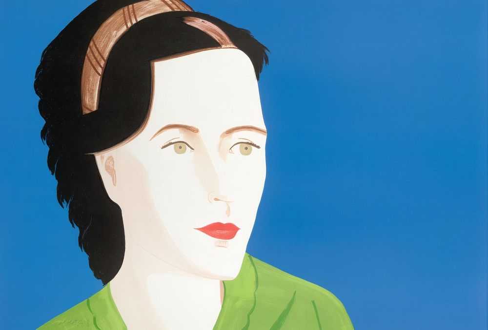 Alex Katz, ‘Sharon’, 2008, Print, Lithograph and woodcut on Somerset Satin White 300gsm paper, Graphicstudio, Numbered