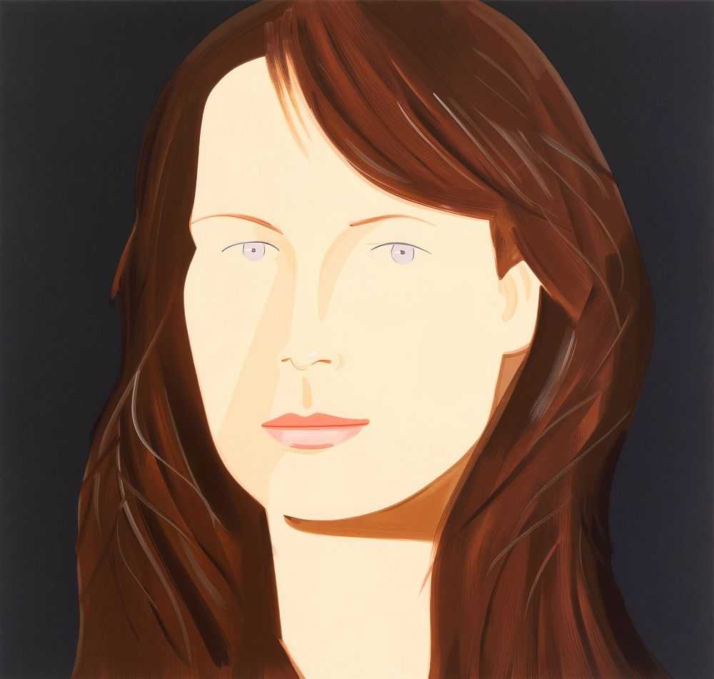 Alex Katz, ‘Sophie’, 2012, Print, Silkscreen in thirty-two colours Rising white, 2-ply Museum board, Brand x Editions, Numbered