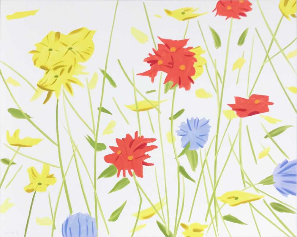 Alex Katz, ‘Wildflowers’, 2017, Print, Screenprint on Saunders Waterford 425 gsm paper., null, Numbered
