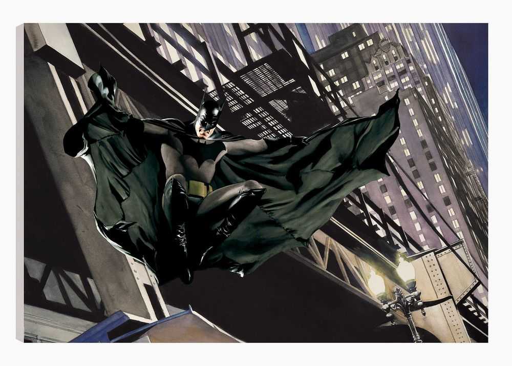 Alex Ross, ‘Descent On Gotham (Large)’, 2014, Print, Giclee on paper, Castle Fine Art, Numbered, Framed