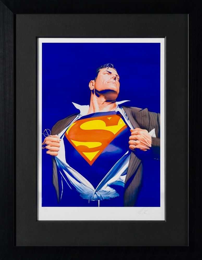 Alex Ross, ‘Superman Forever (Medium)’, 2022, Print, Giclee on paper, Castle Fine Art, Numbered, Framed