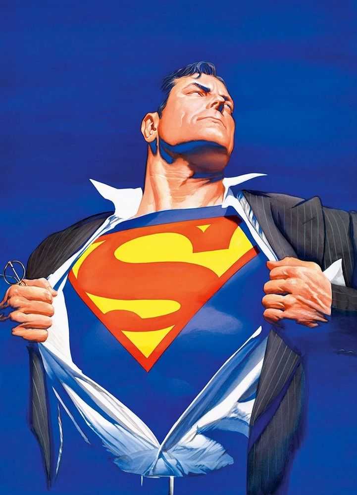 Alex Ross, ‘Superman Forever (Large)’, 2014, Print, Fine Art Print, Castle Fine Art, Numbered, Framed