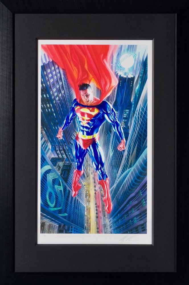 Alex Ross, ‘Superman: Man of Tomorrow (Medium)’, 2022, Print, Giclee on paper, Castle Fine Art, Numbered, Framed