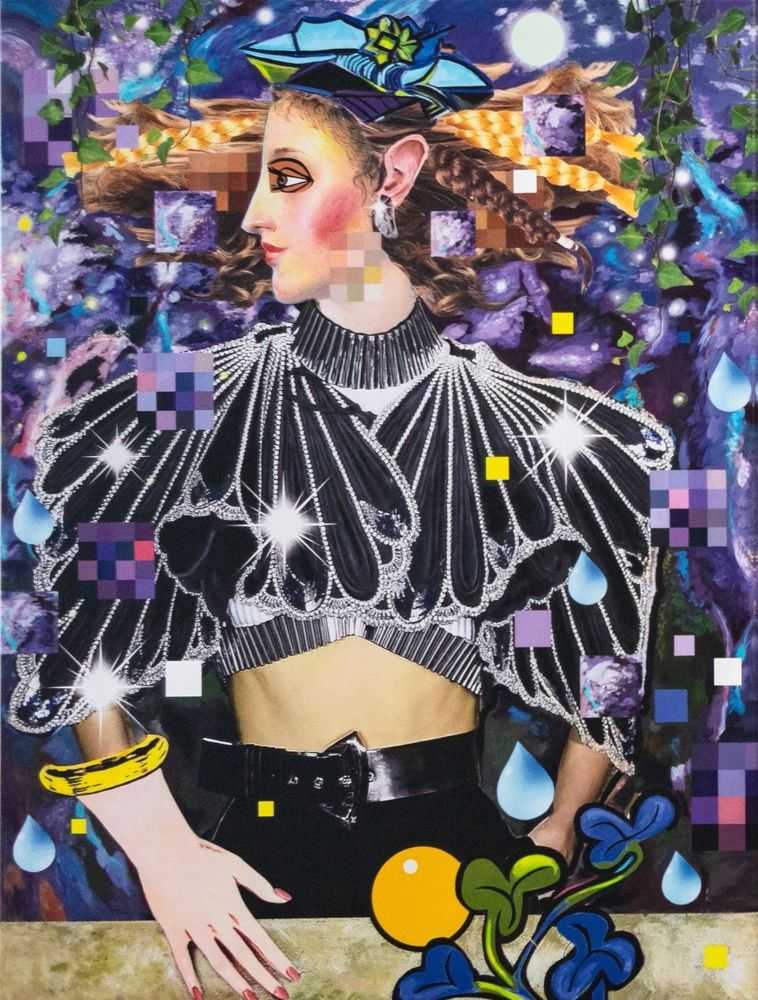 Allison Zuckerman, ‘Intergalactic’, 2020, Print, Inkjet on canvas, Rubell Museum, Numbered