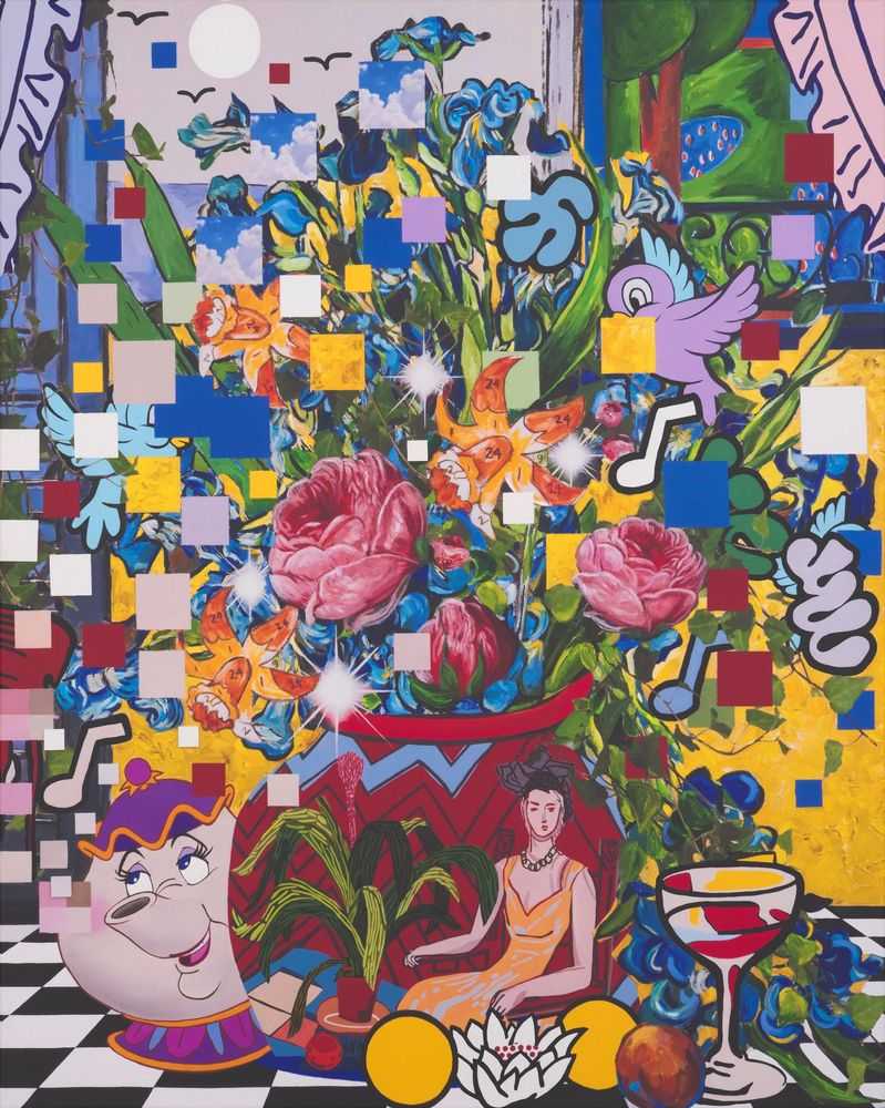 Allison Zuckerman, ‘Too Much is Never Enough’, 2025, Print, Print stretched on canvas, Art For Change, Numbered