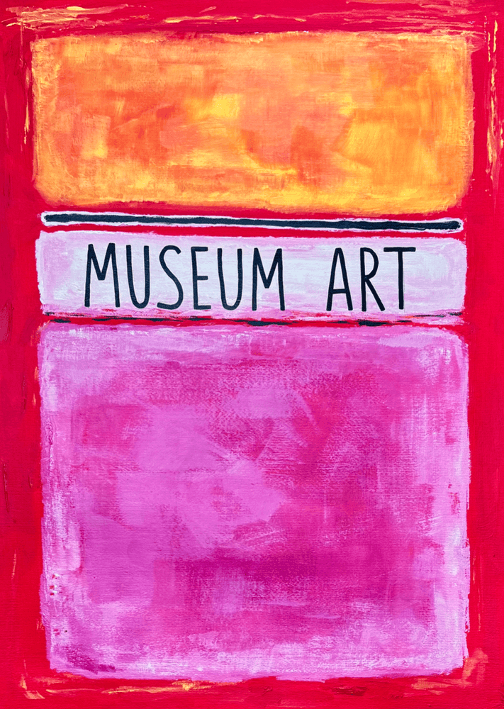 Alma Singer, ‘Museum Art’, 2025, Print, Acrylic on paper, null, 