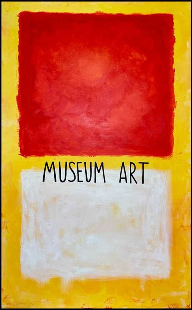 Alma Singer, ‘Museum Art (2024)’, 2024, Print, Acrylic on canvas, null, 