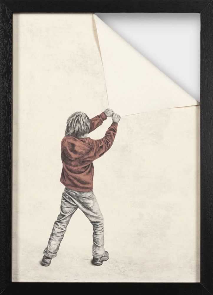 Andrew Scott, ‘Fold’, 2025, Print, Print on paper with broken glass, Stowe Gallery, Numbered, Framed