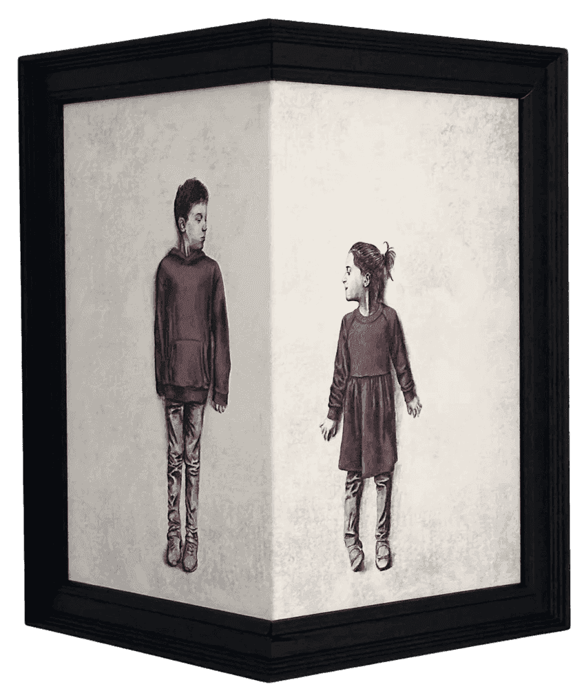 Andrew Scott, ‘Hide & Seek’, 2024, Print, Hand varnished Giclée on Matt Cotton Archival canvas, Stowe Gallery, Numbered, Framed
