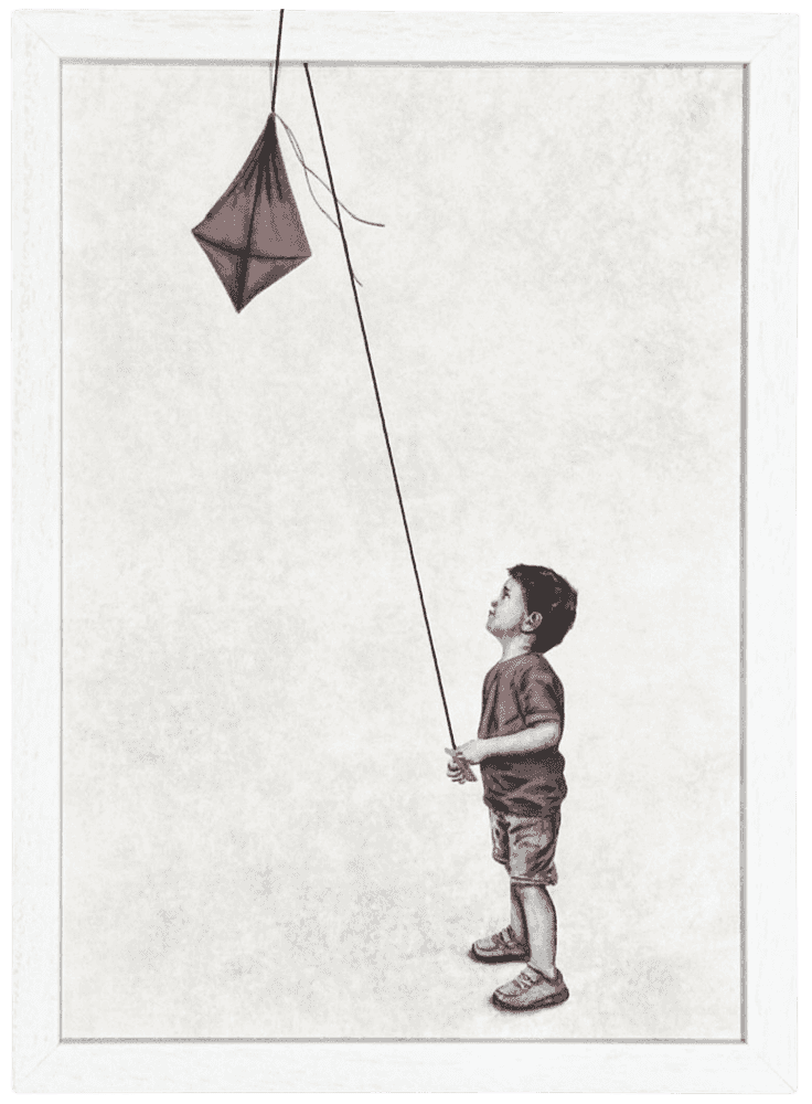 Andrew Scott, ‘Kite’, 2024, Print, Giclée on 315 gsm Etching Cotton Rag, Stowe Gallery, Numbered, Framed