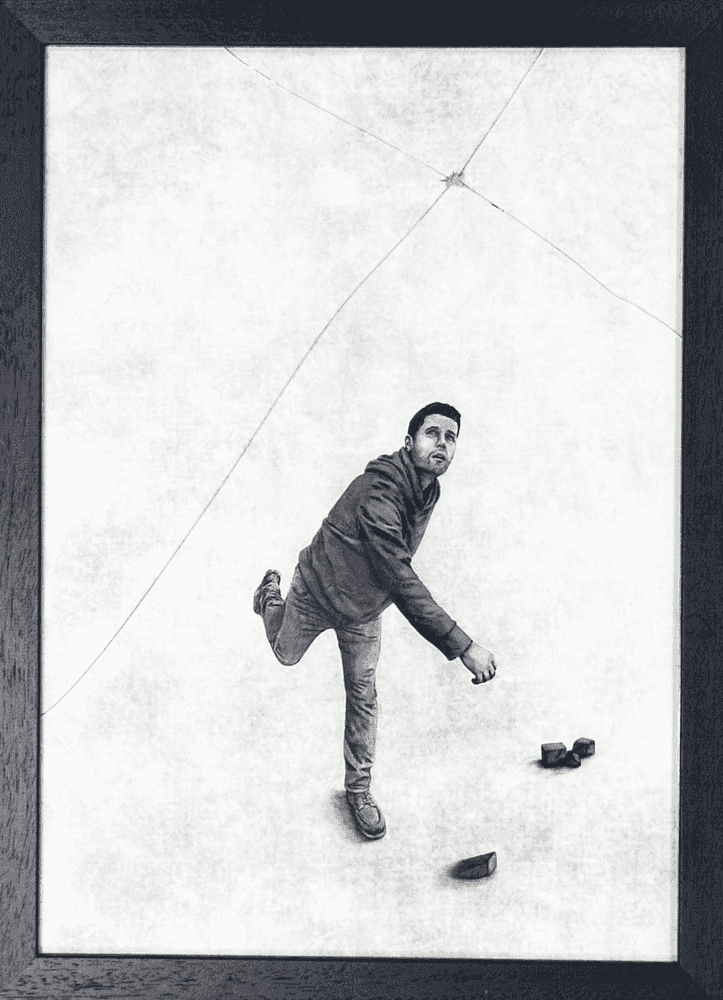Andrew Scott, ‘Shattered’, 2024, Print, Giclée on 315 gsm Etching Cotton Rag, Stowe Gallery, Numbered, Framed