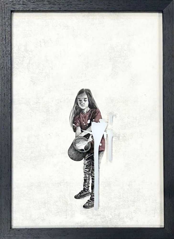 Andrew Scott, ‘Splash’, 2024, Print, Giclée on 315 gsm Etching Cotton Rag, Stowe Gallery, Numbered, Framed