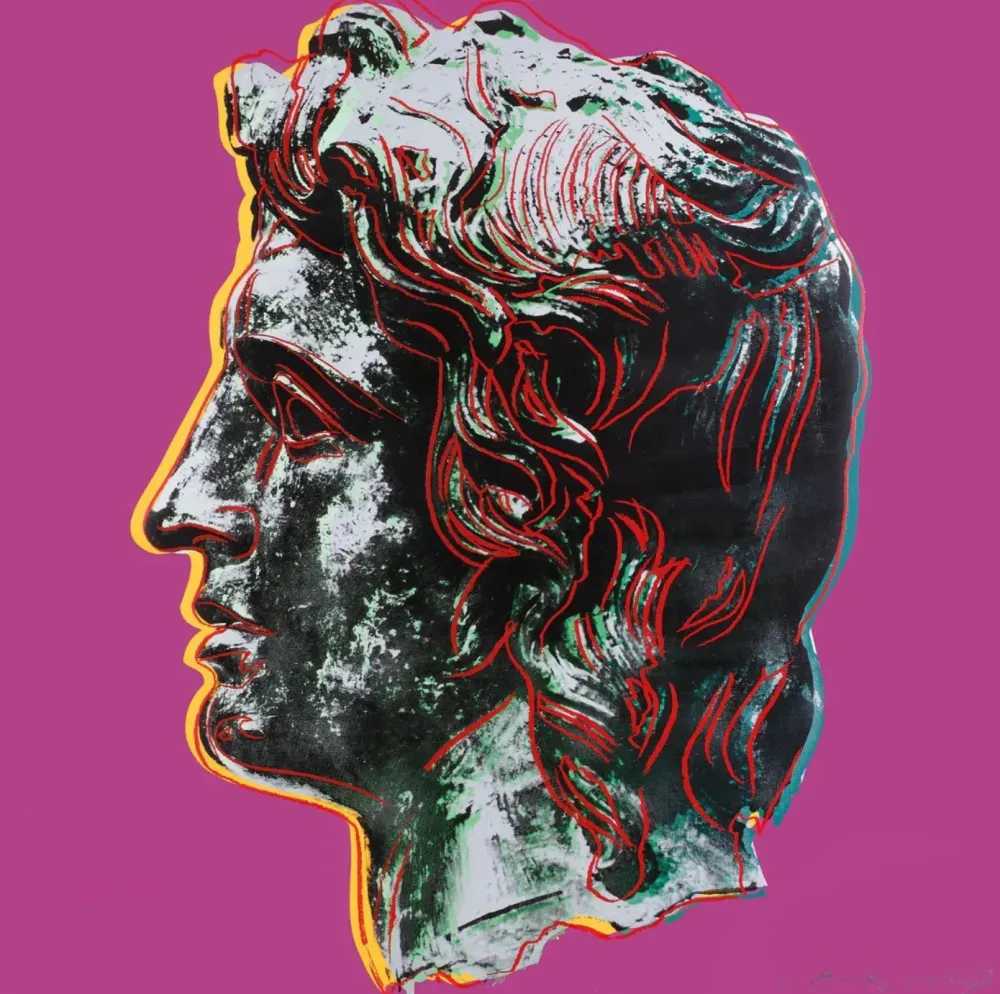 Andy Warhol, ‘Alexander The Great (FS II.291)’, 1982, Print, Screenprint on Lenox Museum Board, Hellenic Heritage Foundation, Numbered