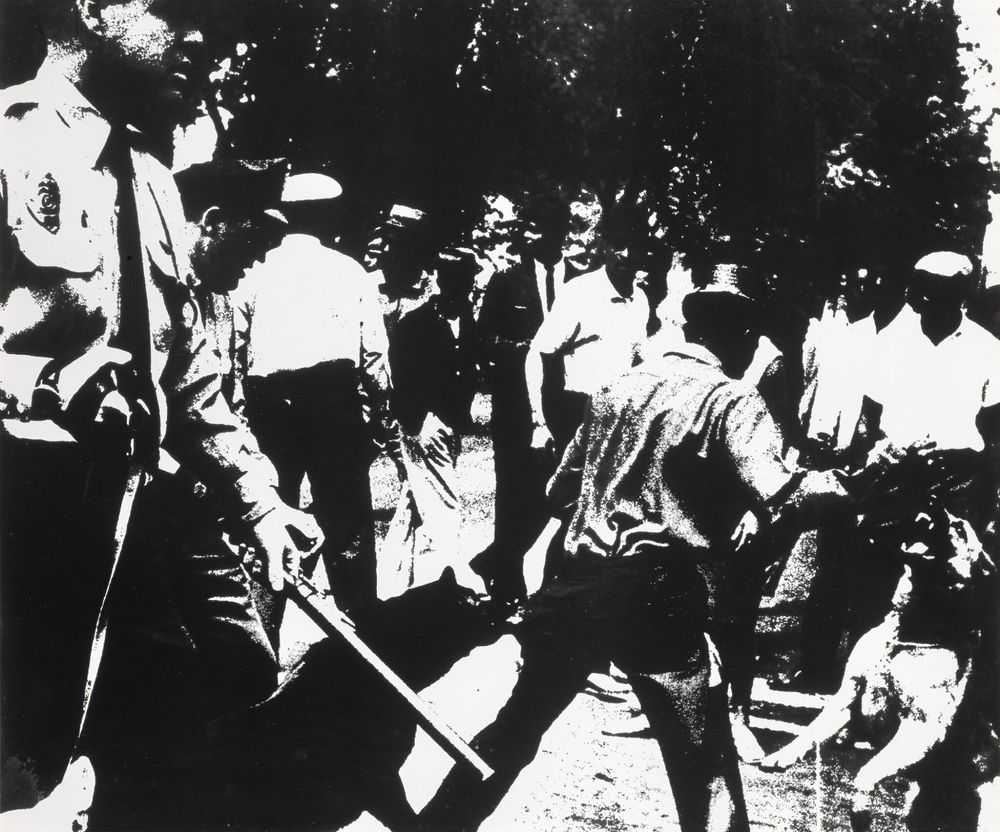Andy Warhol, ‘Birmingham Race Riot (FS II.3)’, 1964, Print, Screenprint on Strathmore Drawing paper, null, 