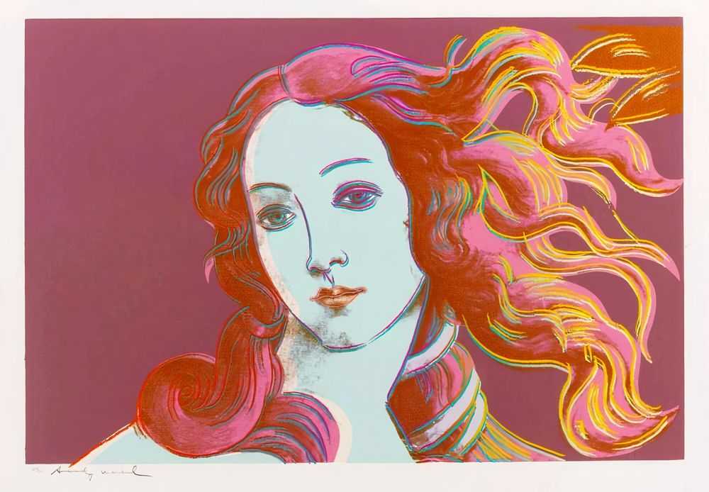 Andy Warhol, ‘Birth of Venus (FS II.318)’, 1984, Print, Screenprint on Arches Aquarelle (Cold Pressed) paper, Editions Schellmann & Kluser, Numbered
