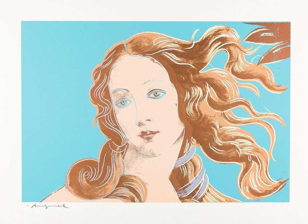 Andy Warhol, ‘Birth of Venus (FS II.319)’, 1984, Print, Screenprint on Arches Aquarelle (Cold Pressed) paper, Editions Schellmann & Kluser, Numbered