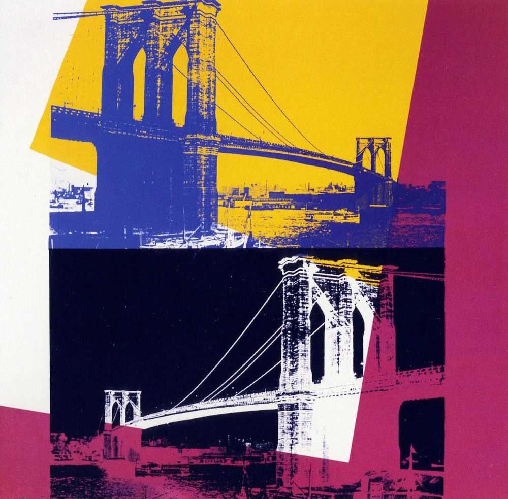 Andy Warhol, ‘Brooklyn Bridge (FS II.290)’, 1983, Print, Screenprint on Lenox Museum Board, null, Numbered