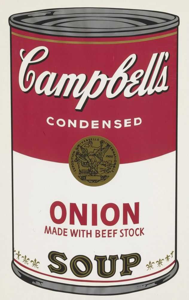 Andy Warhol, ‘Campbell's Soup I, Onion (F. & S. II.47)’, 1968, Print, Screenprint, null, Numbered