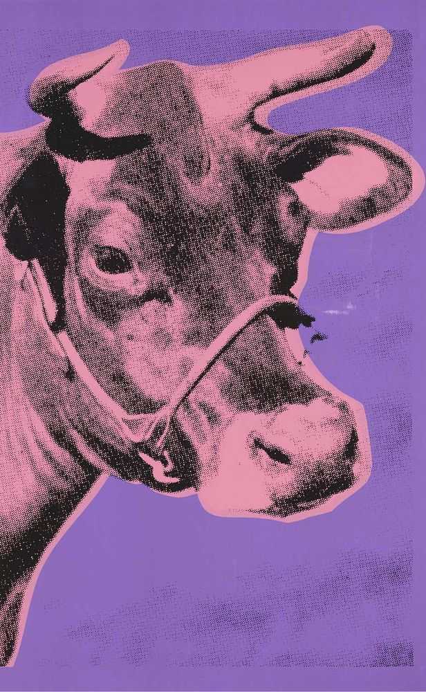 Andy Warhol, ‘Cow (FS II.12A) (Unsigned)’, 1976, Print, Screenprint on wallpaper, null, Numbered