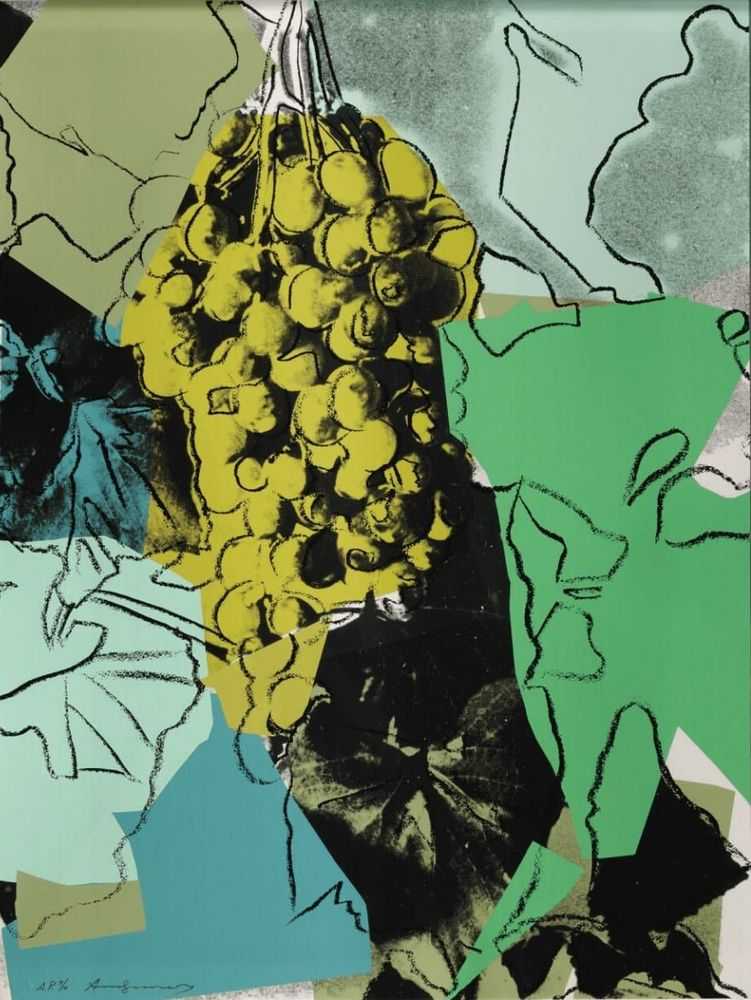Andy Warhol, ‘Grapes (FS II.191)’, 1979, Print, Portfolio of Six screenprints on Strathmore Bristol Paper, Andy Warhol Enterprises, Inc., Numbered