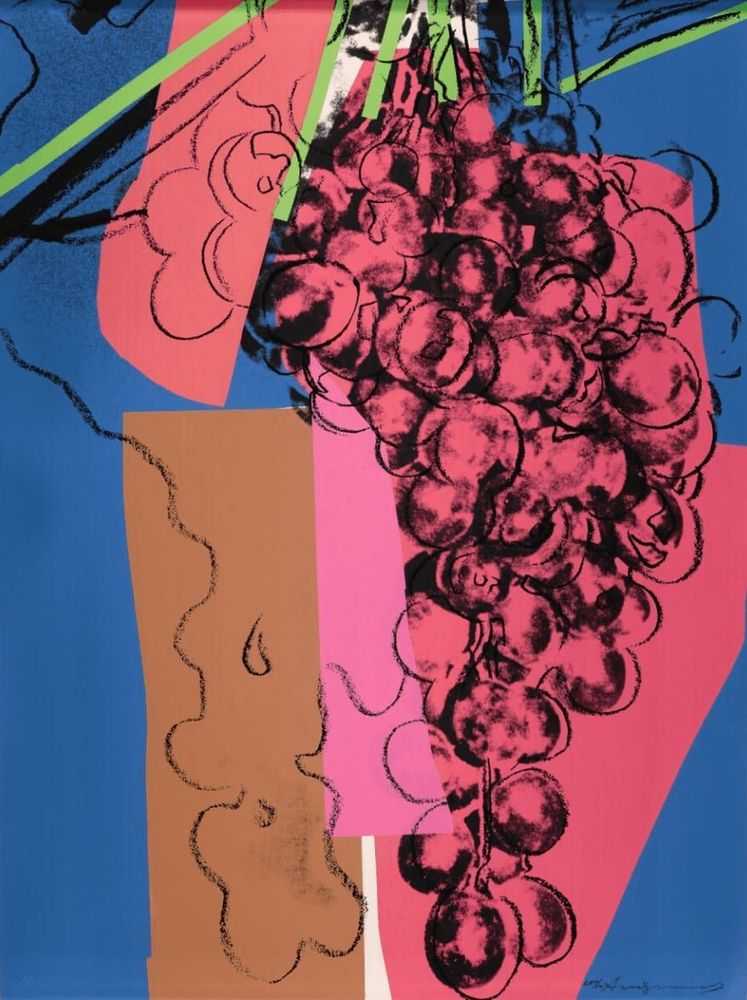 Andy Warhol, ‘Grapes (FS II.192)’, 1979, Print, Portfolio of Six screenprints on Strathmore Bristol Paper, Andy Warhol Enterprises, Inc., Numbered